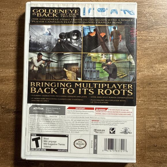 GoldenEye 007 - Nintendo Wii -Tested - Picture 4 of 4